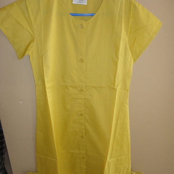 Medical Professional Uniform Scrubs Yellow Size S - Picture 2 of 8
